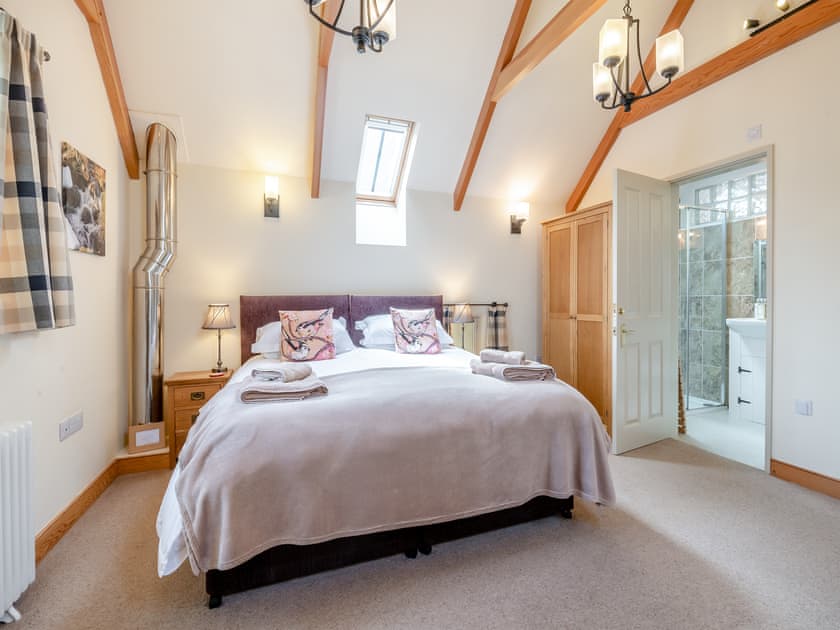 Double bedroom | The Long Barn - Sadler House Farm Cottages, Goathland, near Whitby