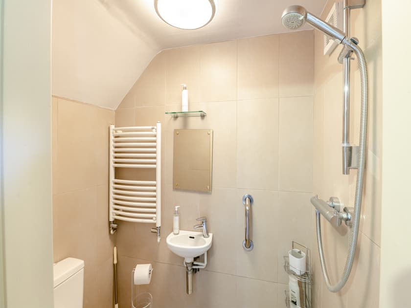 Downstairs wet room  | The Long Barn - Sadler House Farm Cottages, Goathland, near Whitby