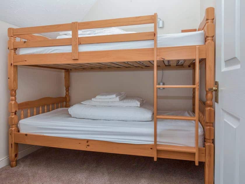 Bunk bedroom | Dolphin Cottage - Celtic Haven Resort, Lydstep, near Tenby