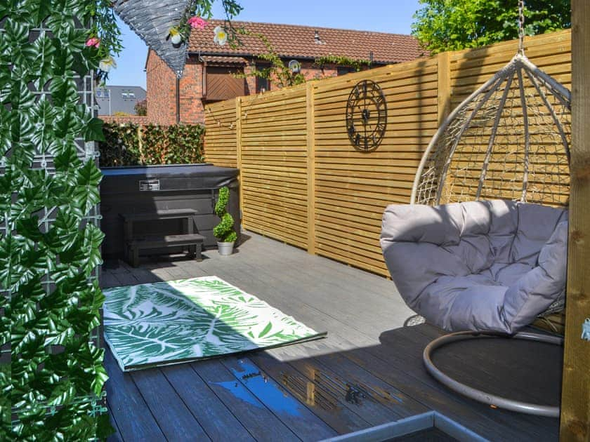 Outdoor area | Silver Cottage, Morpeth