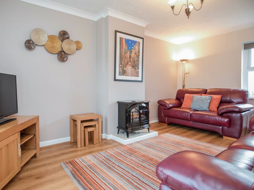 Living area | Captain’s Lodge - Celtic Haven Resort, Lydstep, near Tenby