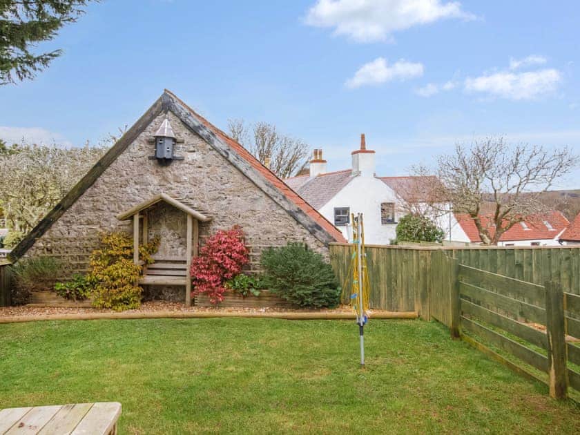 Garden | Captain’s Lodge - Celtic Haven Resort, Lydstep, near Tenby