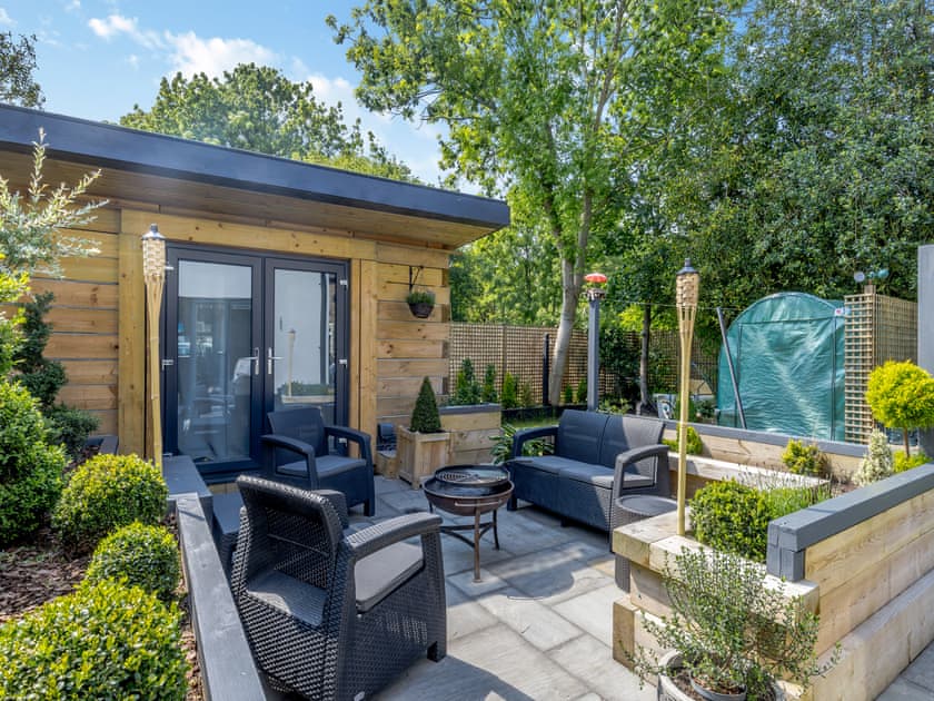 Outdoor area | Squirrel Cottage, Glossop