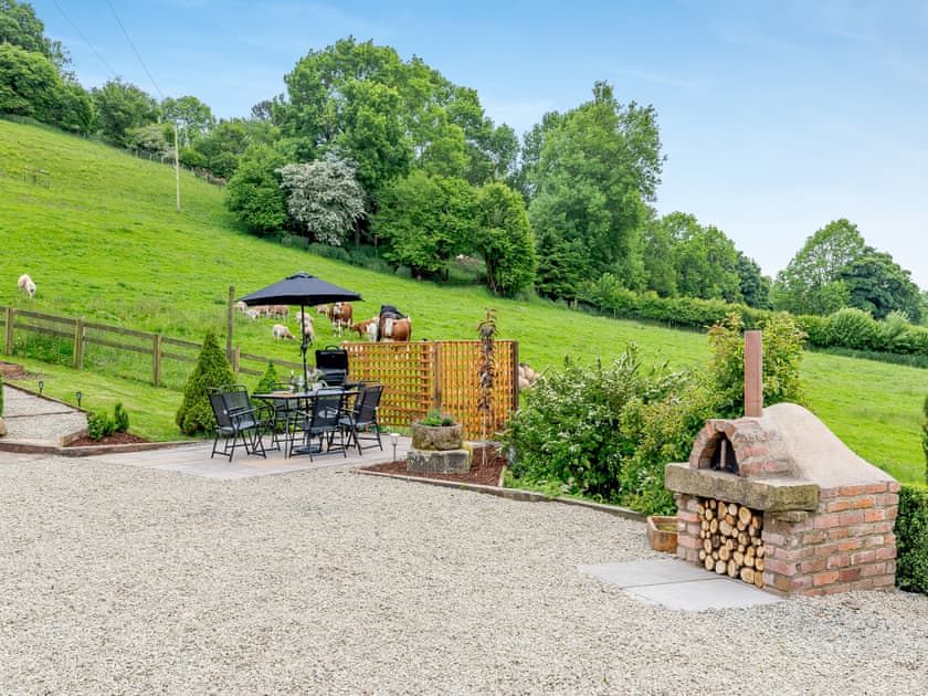 Outdoor area | The Cider House, Clee St. Margaret, near Craven Arms