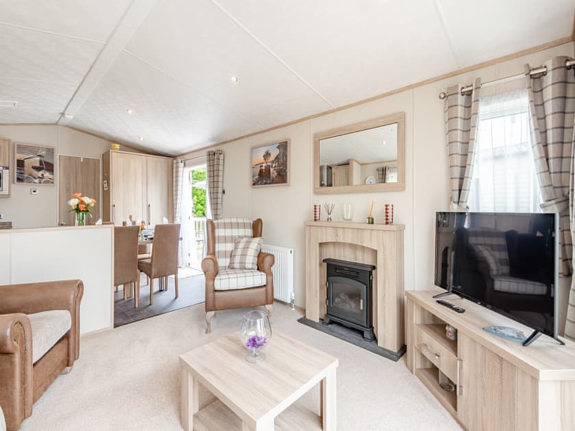 Open plan living space | Tradmach Lodge, Patrington