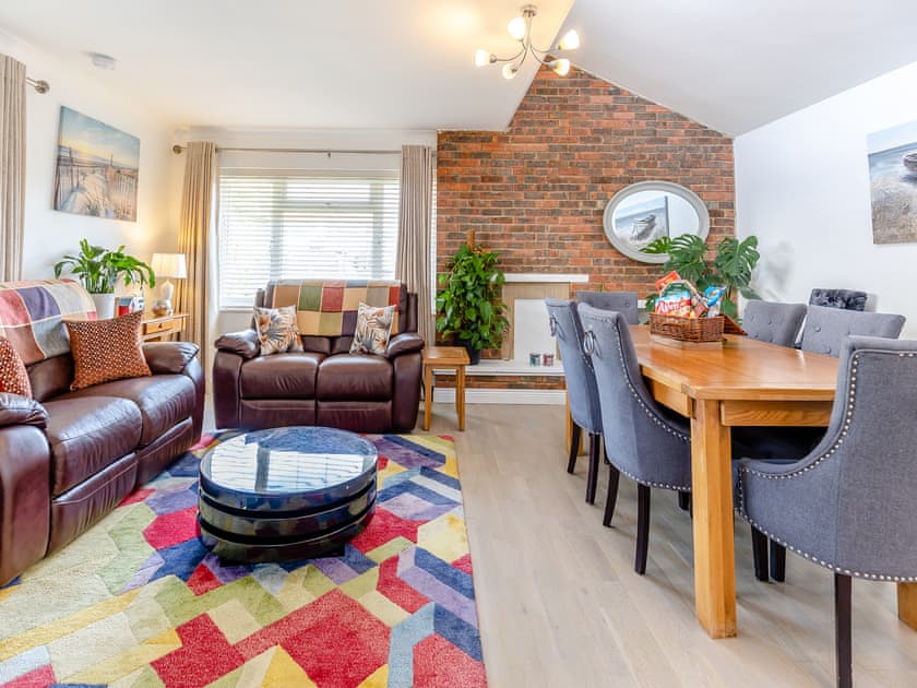 Living room/dining room | Mae’s Lodge, Birchington-on-Sea, near Margate