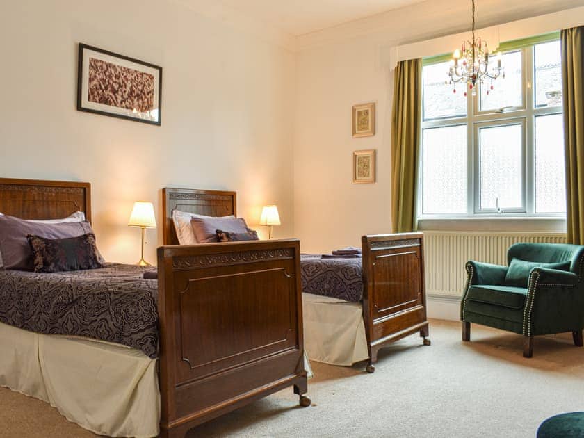 Twin bedroom | Scarborough House, Scarborough