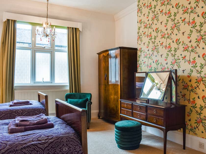 Twin bedroom | Scarborough House, Scarborough