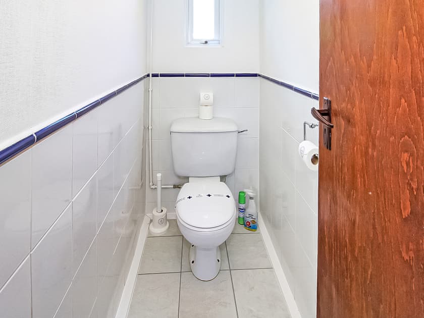 WC Room with only a toilet  | Sea View House, Borth Y Guest, near Porthmadog