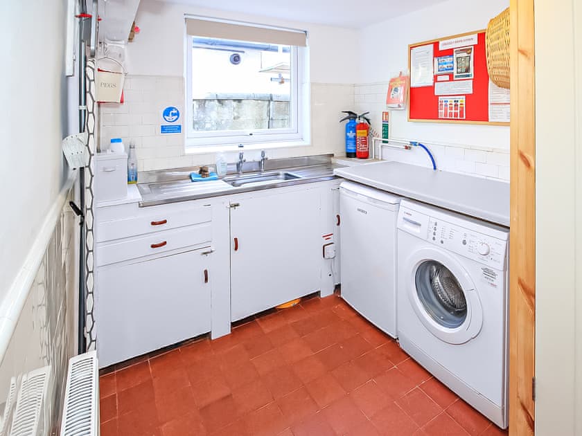 Utility room | Sea View House, Borth Y Guest, near Porthmadog