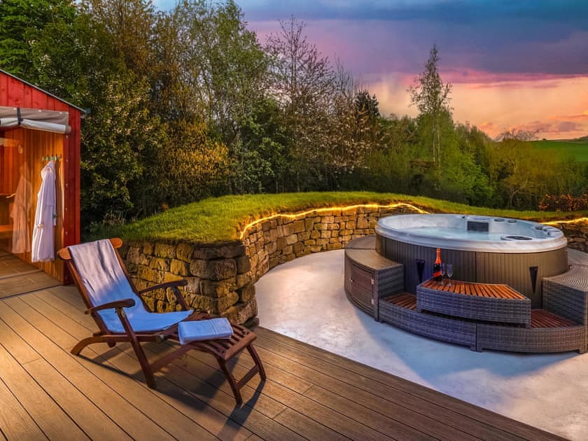 Jacuzzi | Stable Yard Cottage - Castleton Cottages, Greenlaw, near Duns
