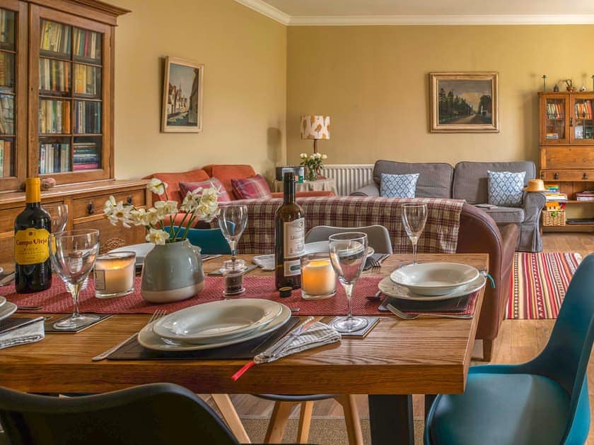 Dining Area | Stable Yard Cottage - Castleton Cottages, Greenlaw, near Duns