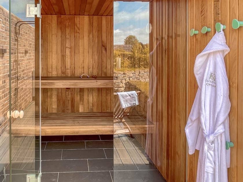 Sauna | Stable Yard Cottage - Castleton Cottages, Greenlaw, near Duns