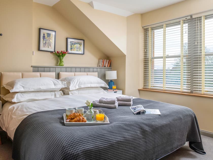 Double bedroom | The Tackhouse - Castletoun Cottages, Greenlaw, near Duns