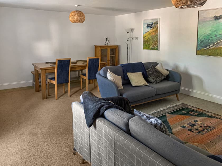 Living room/dining room | Courtyard Barn at Summercourt, Summercourt, near Newquay