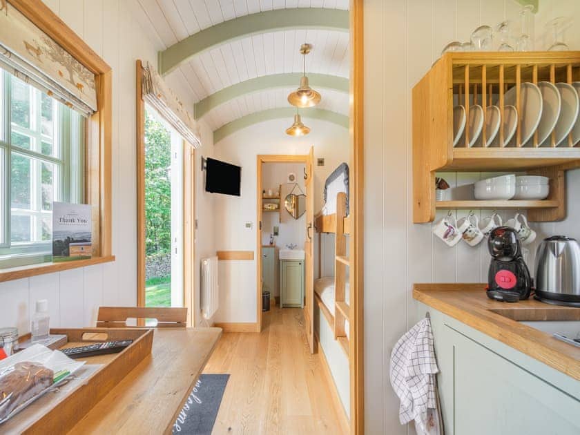 Open plan living space | The Wensleydale Hut - Hollow Hill Huts, Rathmell, near Settle