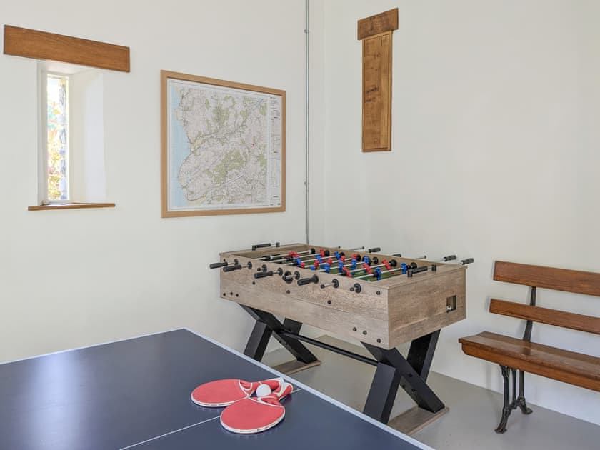 Games room | Tyn Y Ffordd, Llanymawddwy near Dolgellau