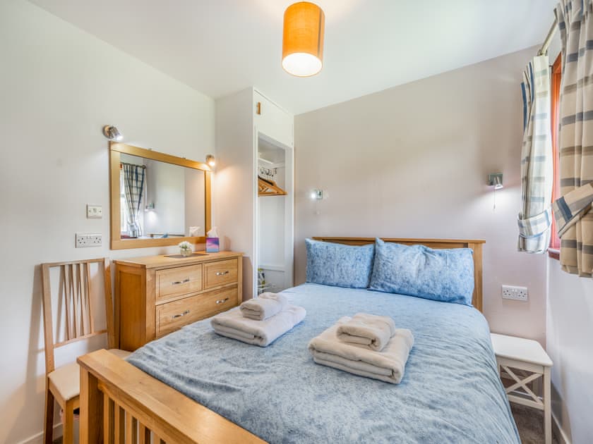 Double bedroom | Rowan Cottage - Stronchullin Holiday Cottages, Blairmore, near Dunoon