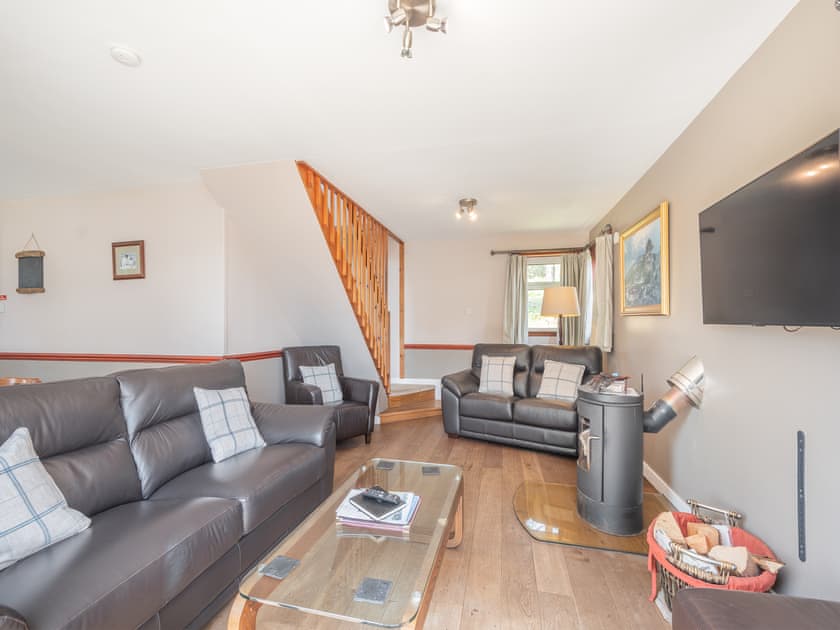 Living area | Birch Cottage - Stronchullin Holiday Cottages, Blairmore, near Dunoon
