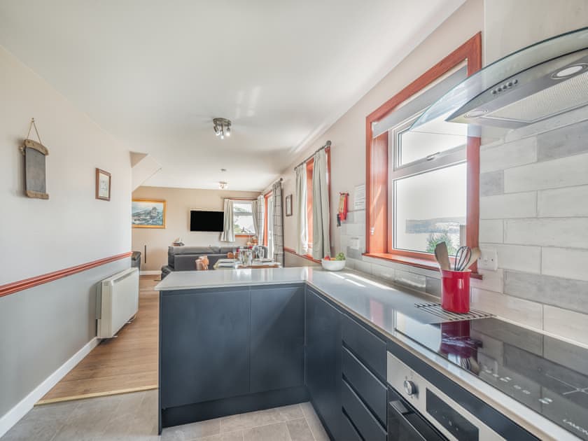 Open plan living space | Birch Cottage - Stronchullin Holiday Cottages, Blairmore, near Dunoon