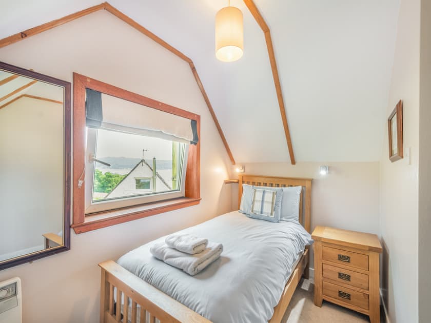Single bedroom | Birch Cottage - Stronchullin Holiday Cottages, Blairmore, near Dunoon