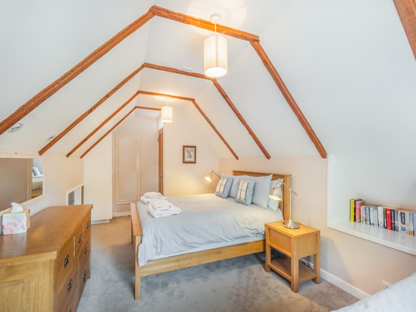 Twin bedroom | Birch Cottage - Stronchullin Holiday Cottages, Blairmore, near Dunoon