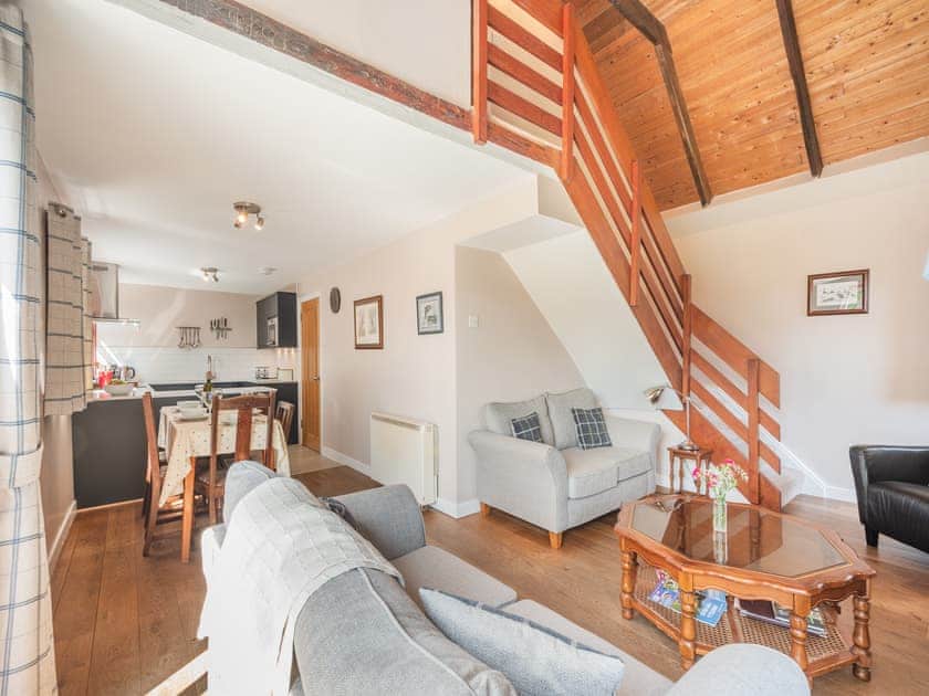 Living area | Alder Cottage - Stronchullin Holiday Cottages, Blairmore, near Dunoon