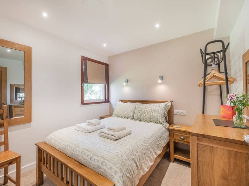 Double bedroom | Alder Cottage - Stronchullin Holiday Cottages, Blairmore, near Dunoon