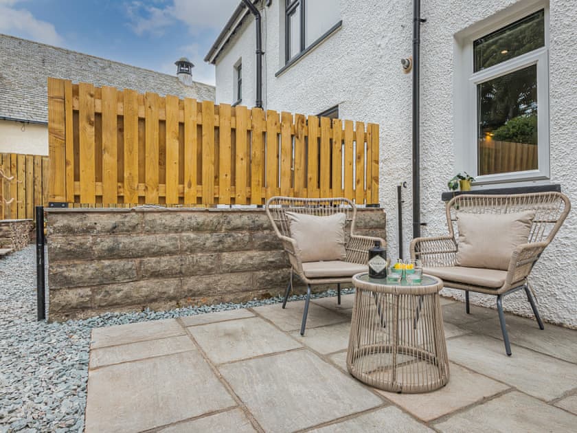 Sitting-out-area | The Bolt Hole, Arnside and Silverdale