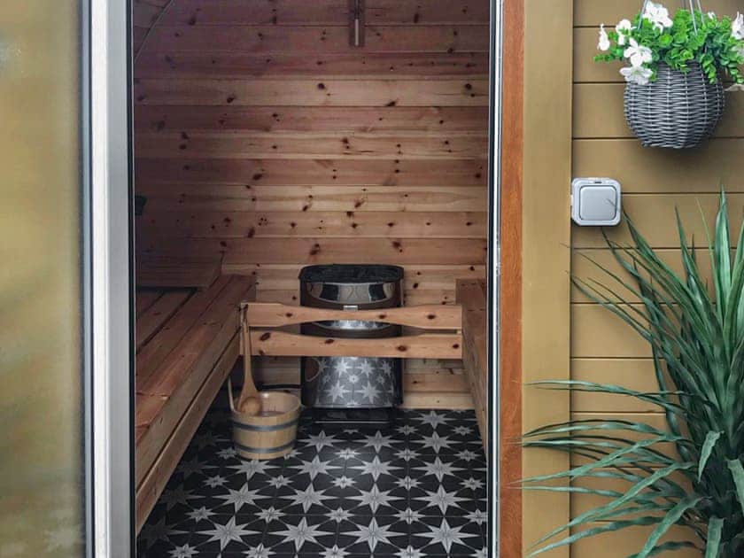 Sauna | Burnside Lodge, Torlundy, near Fort William