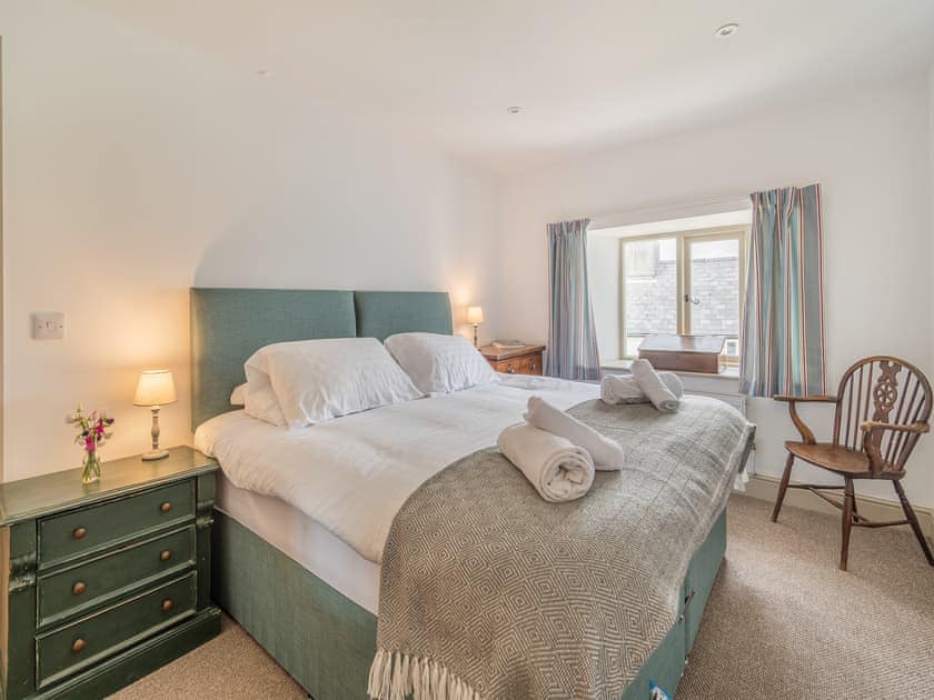Double bedroom | The Old Brewery - The Old Brewery Cottages, Pembroke