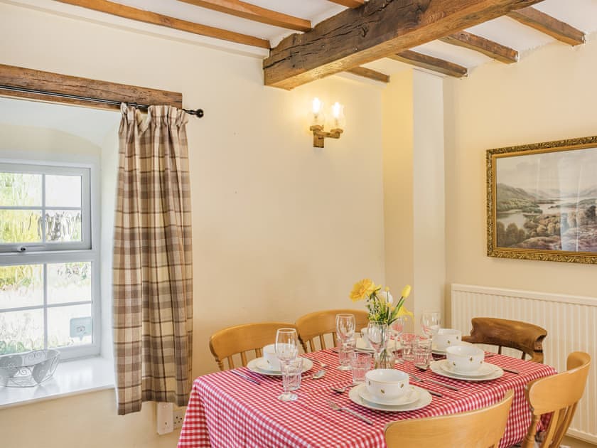 Dining Area | Bluebell Cottage - Pen y Bryn Farm and Holiday Cottages, Betws Yn Rhos