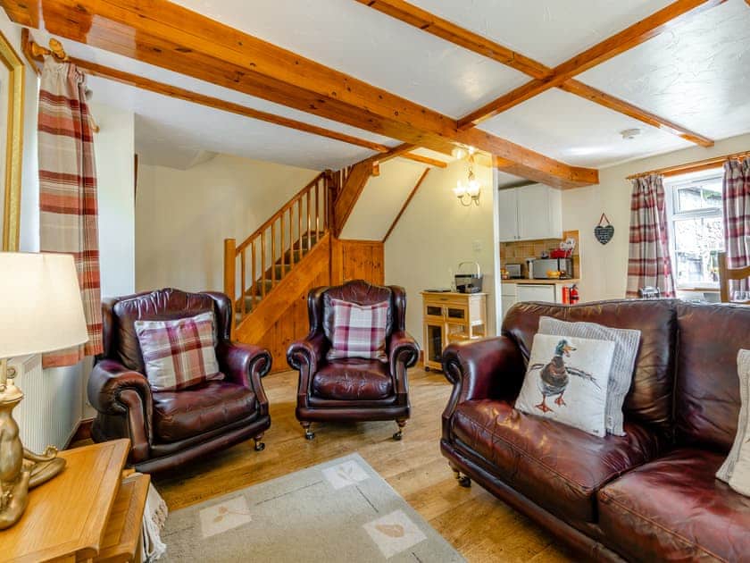 Living area | Lavender Cottage - Pen y Bryn Farm and Holiday Cottages, Betws Yn Rhos