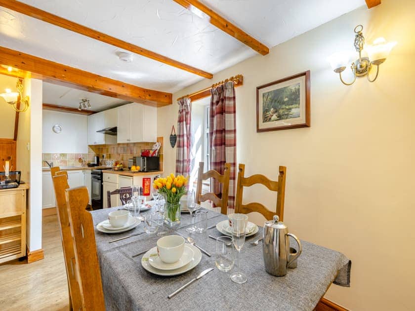 Dining Area | Lavender Cottage - Pen y Bryn Farm and Holiday Cottages, Betws Yn Rhos