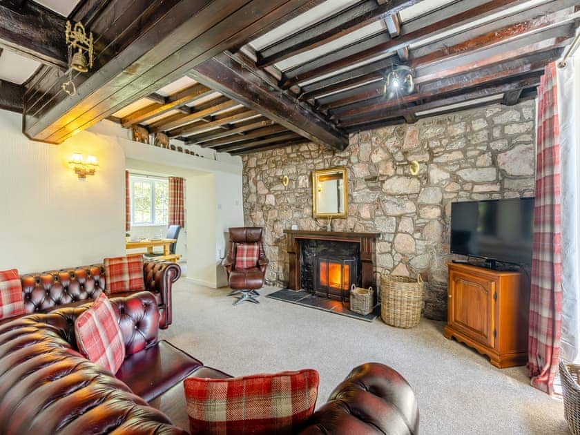 Living room | The Farmhouse - Pen y Bryn Farm and Holiday Cottages, Betws Yn Rhos