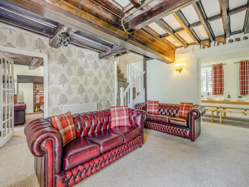 Living room | The Farmhouse - Pen y Bryn Farm and Holiday Cottages, Betws Yn Rhos