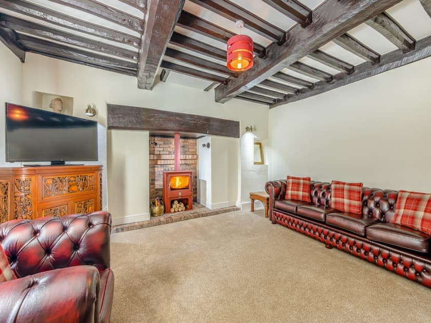 Living room | The Farmhouse - Pen y Bryn Farm and Holiday Cottages, Betws Yn Rhos