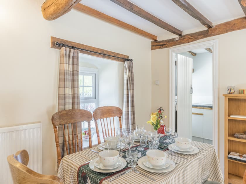Dining Area | Primrose Cottage - Pen y Bryn Farm and Holiday Cottages, Betws Yn Rhos