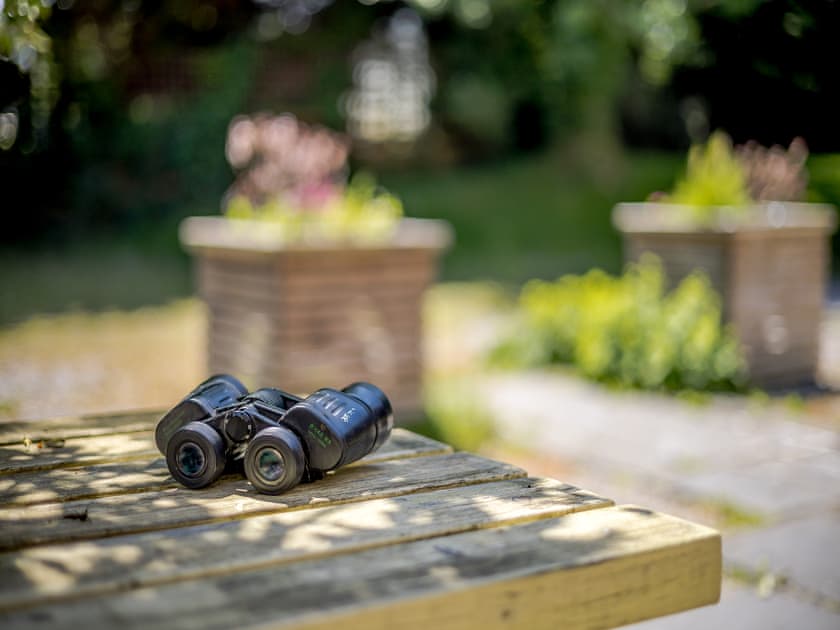 Sitting-out-area | Primrose Cottage - Pen y Bryn Farm and Holiday Cottages, Betws Yn Rhos