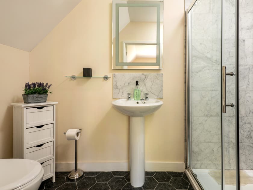 En-suite shower room | Upper Wing - Gresham Hall Estate, Gresham, near Sheringham