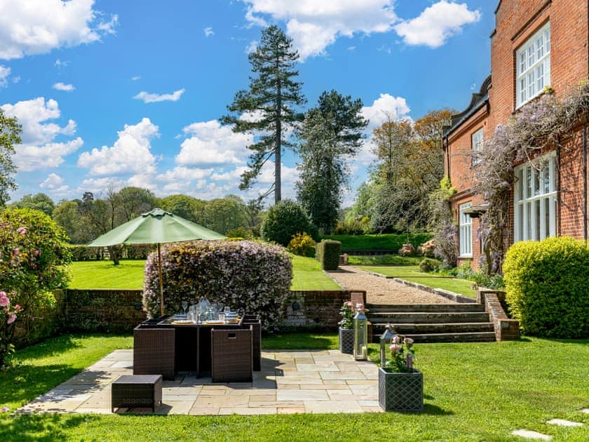 Sitting-out-area | Middle Wing - Gresham Hall Estate, Gresham, near Sheringham