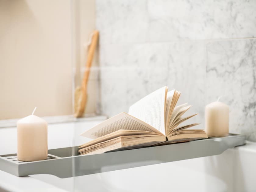 Bathroom with shower over bath | Ground Wing - Gresham Hall Estate, Gresham, near Sheringham