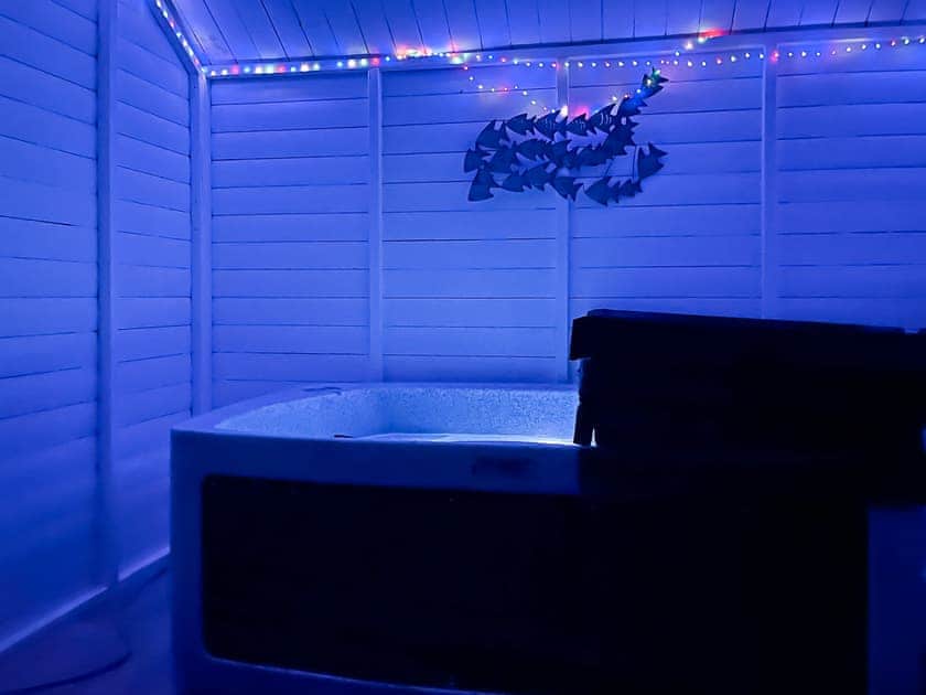 Hot tub | Polly’s Place, Freshwater