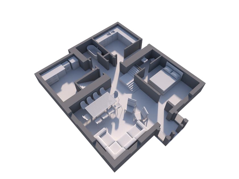 Floor plan | Rowantree Cottage, Arrochar