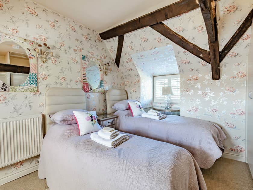 Twin bedroom | Croxton Park House, Croxton Kerrial, near Grantham