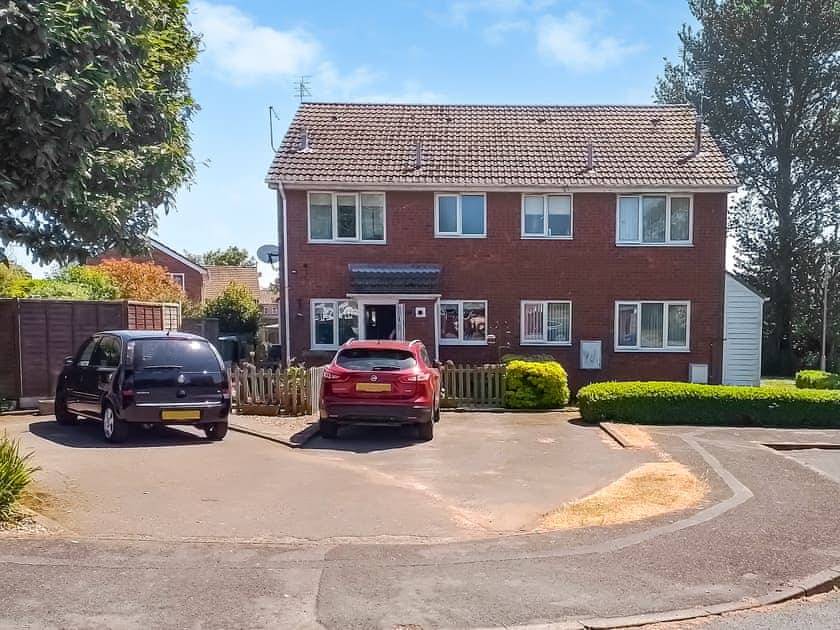 Exterior and allocated parking space | Corner House, Bridlington