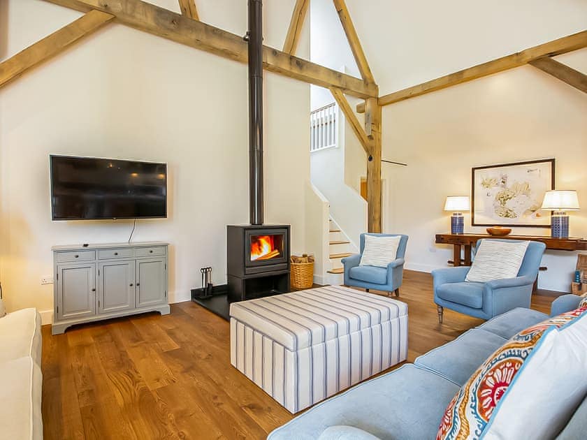 Living area | Hatchers Barn - Fishers Farm Barns, Shefford Woodlands Near Hungerford
