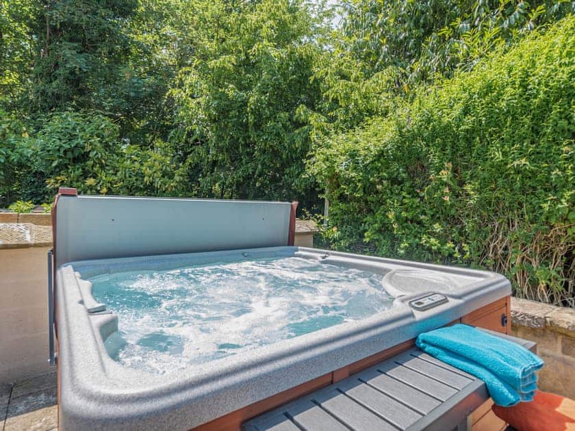 Hot tub | Church Cottage, Darley Bridge, near Matlock