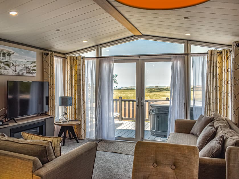 Living area | Holywell Sunset, Newquay