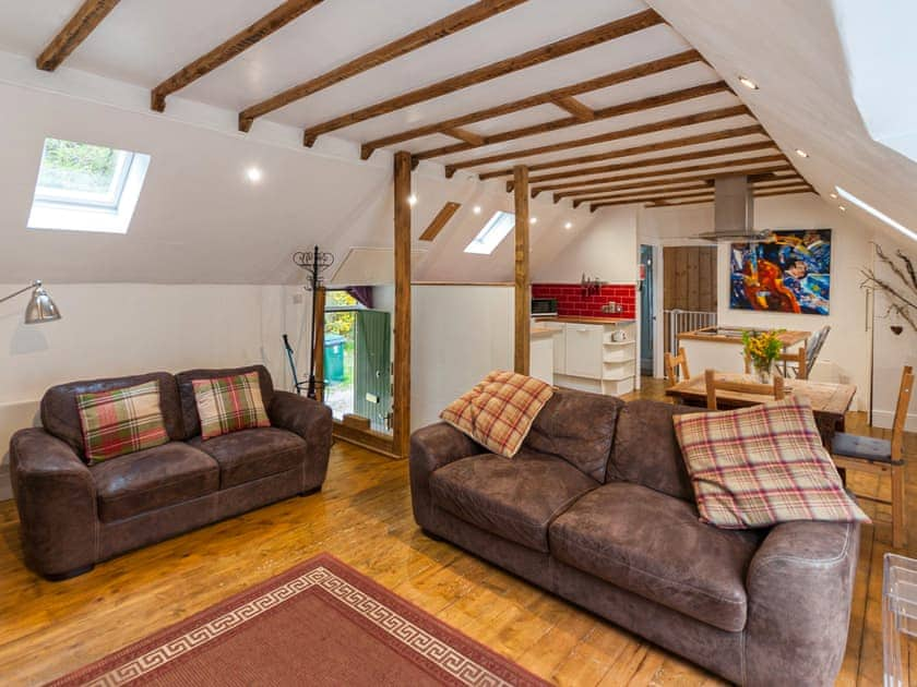 Open plan living space | Craigdarroch Cottage, St Fillans, near Crieff